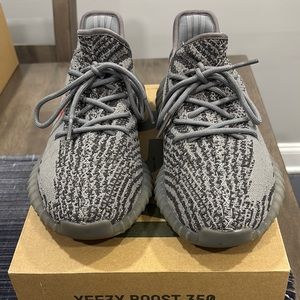 Adidas Yeezy Boost 350 Gray Sneakers
